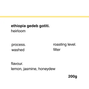 ethiopia gedeb gotiti