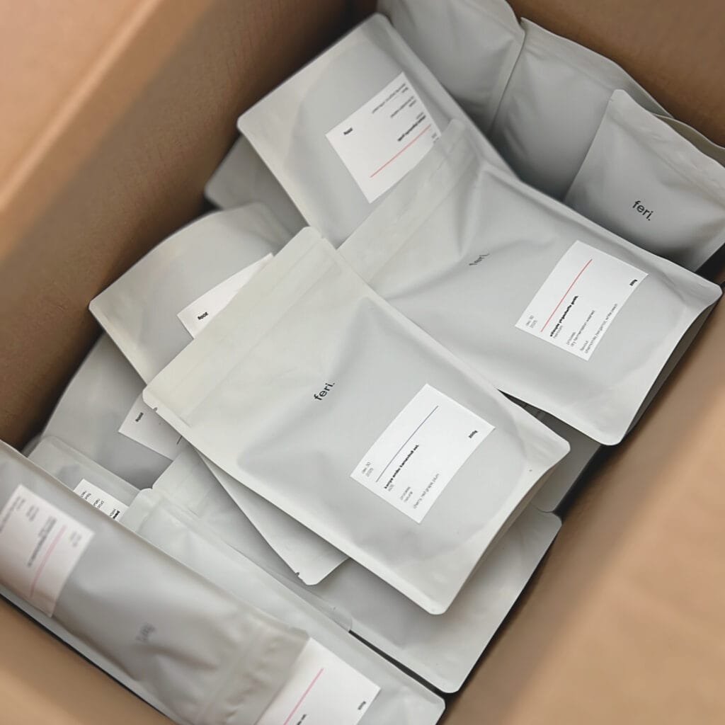 coffee beans package